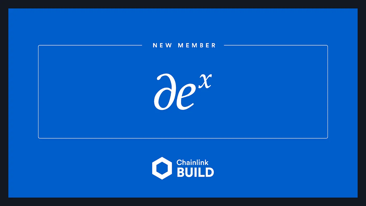 Institutional Liquid Staking Platform Dexponent Joins Chainlink BUILD